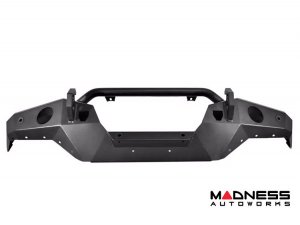 Ford Bronco Front Bumper - Steel Bender - Textured Black - Havoc 